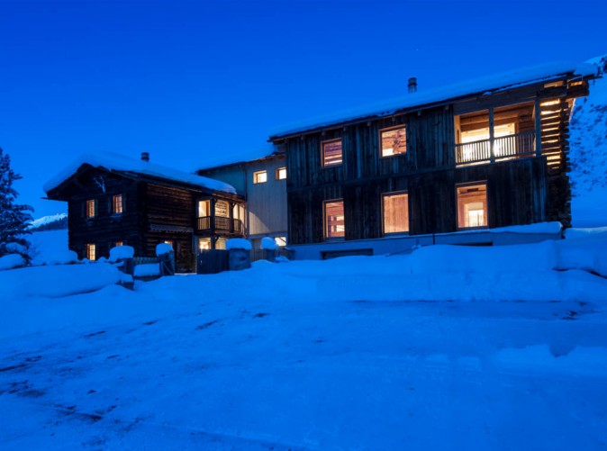 Chalet_Berghof_Aussen_Nacht