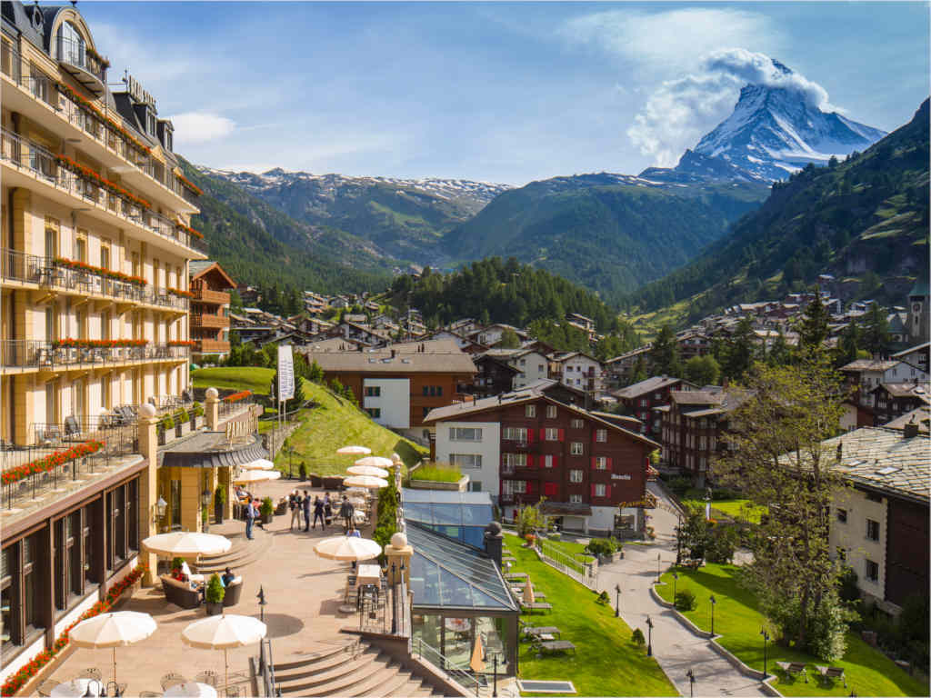 05 Parkhotel Beau Site Zermatt Matterhorn Private Selection Hotels Schoene Aussichten Touristik 