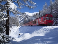 Bahnreisen Winter